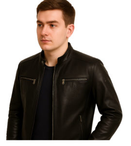 Authentic Lambskin Leather Jacket for Men - Premium Quality