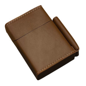Leather Case for Cigarettes in Brown Colour